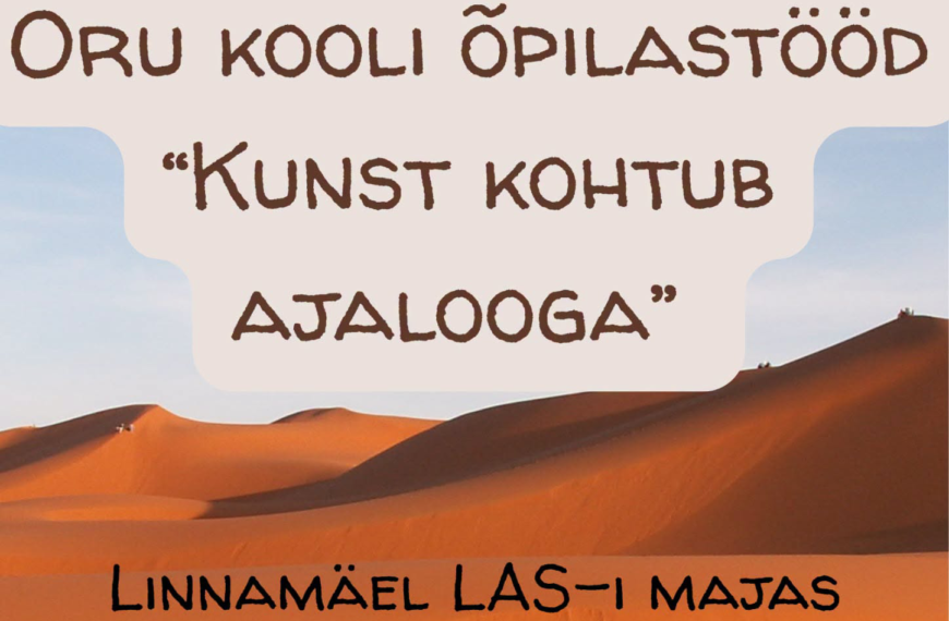 Õpilaste tööd näitusel LASi majas